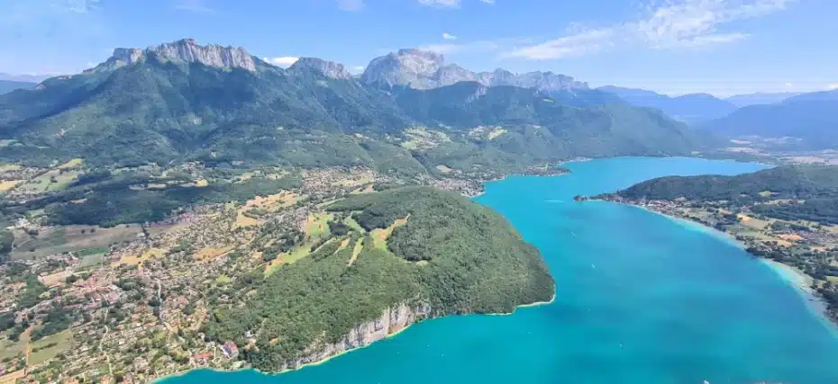 parapente lac annecy